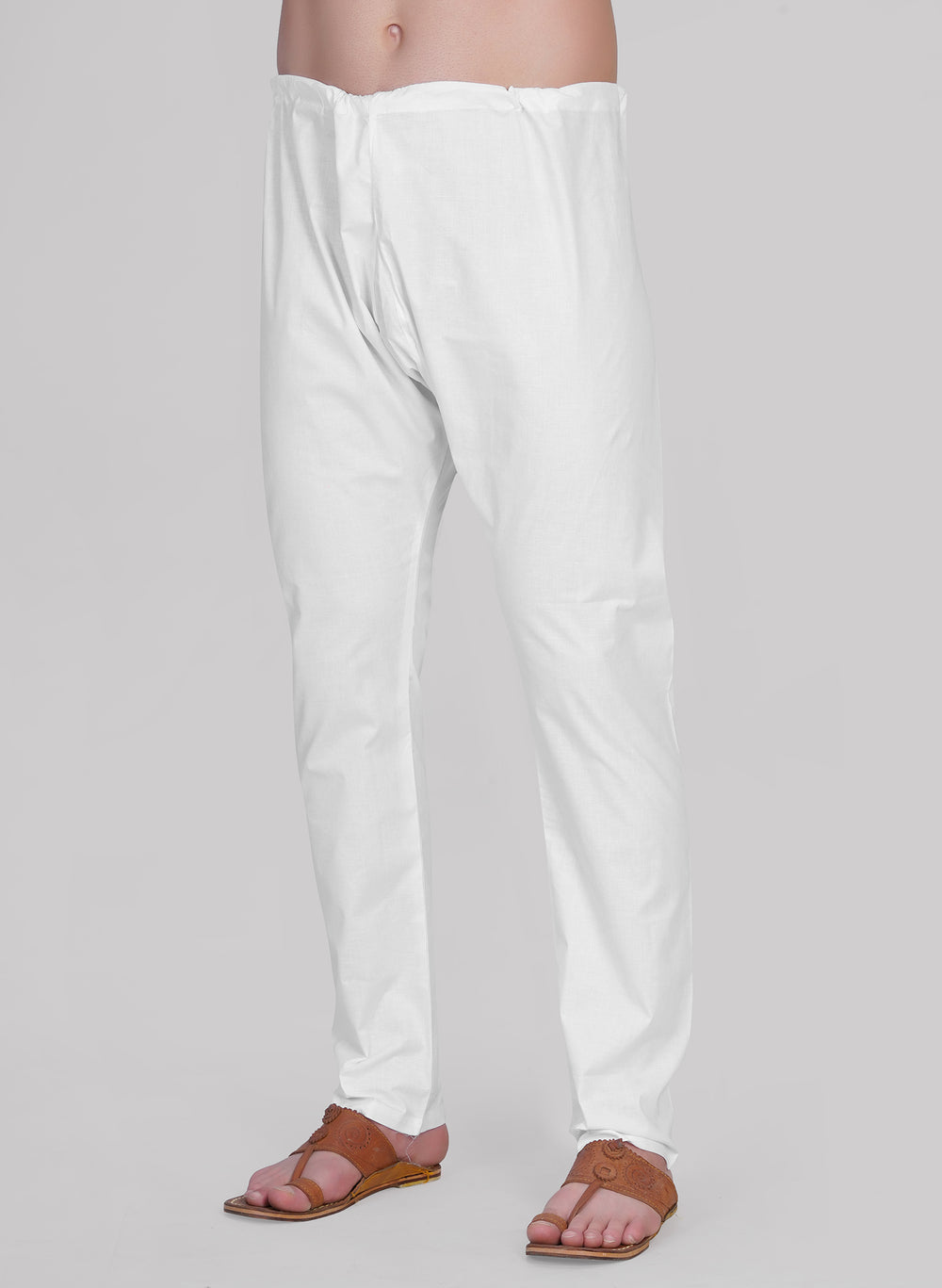 Abhimaan Men's Cotton Blend Lemon Kurta Pajama Set